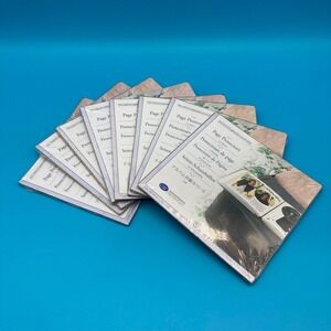 Lot of 8 Creative Memories Page Protectors 12 Sheets 7 x7 NOS Sealed 2004